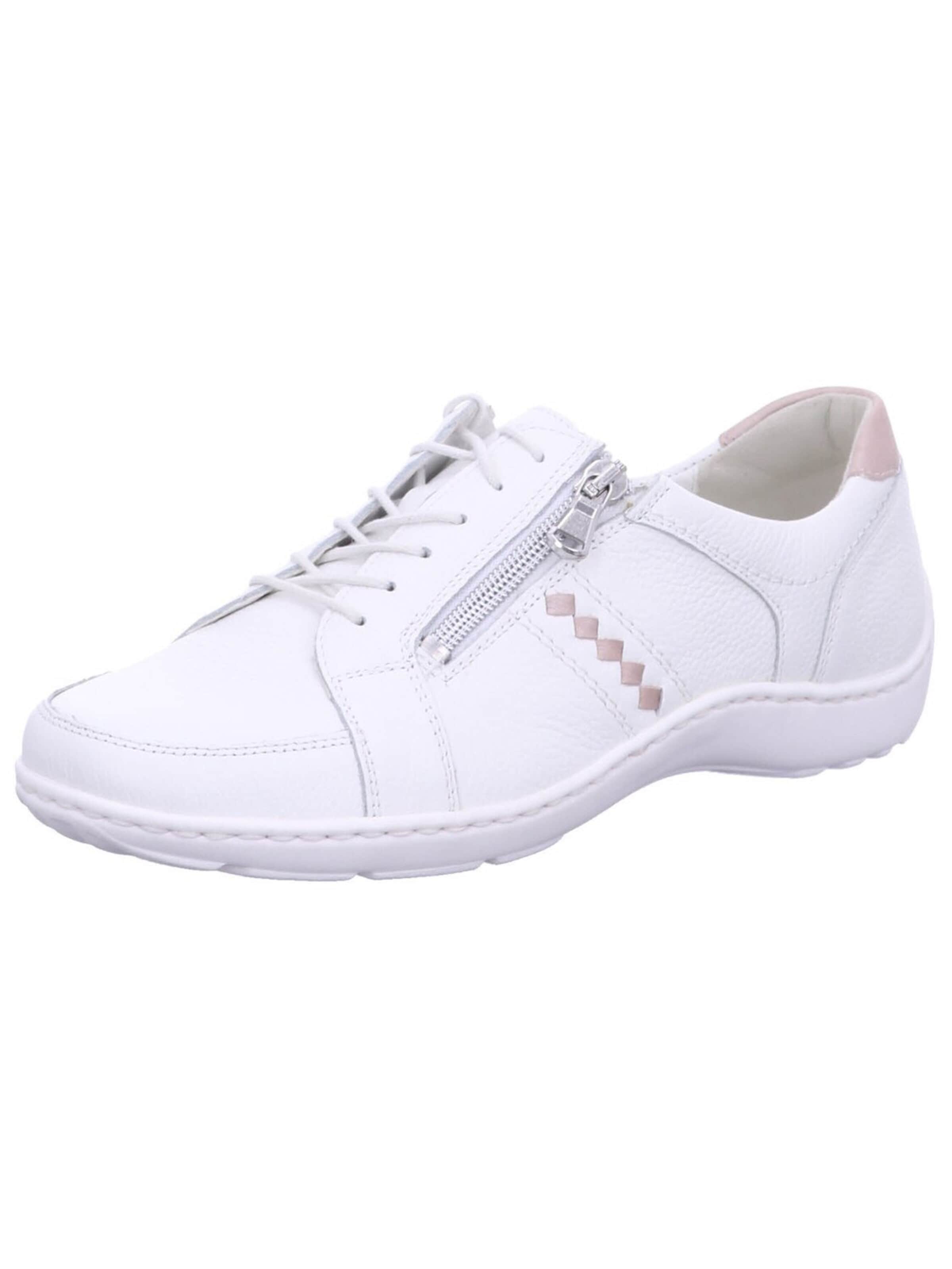 WALDLÄUFER Schnürschuh 'Komfort Schnürschuh Damen 496054-208 589 Echtleder in weiß'‌‌ in 37 in weiß, Produktansicht