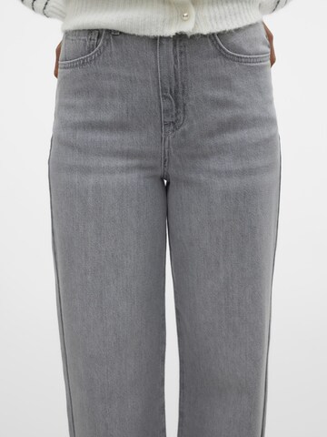 VERO MODA Wide Leg Jeans 'REBECCA' i grå