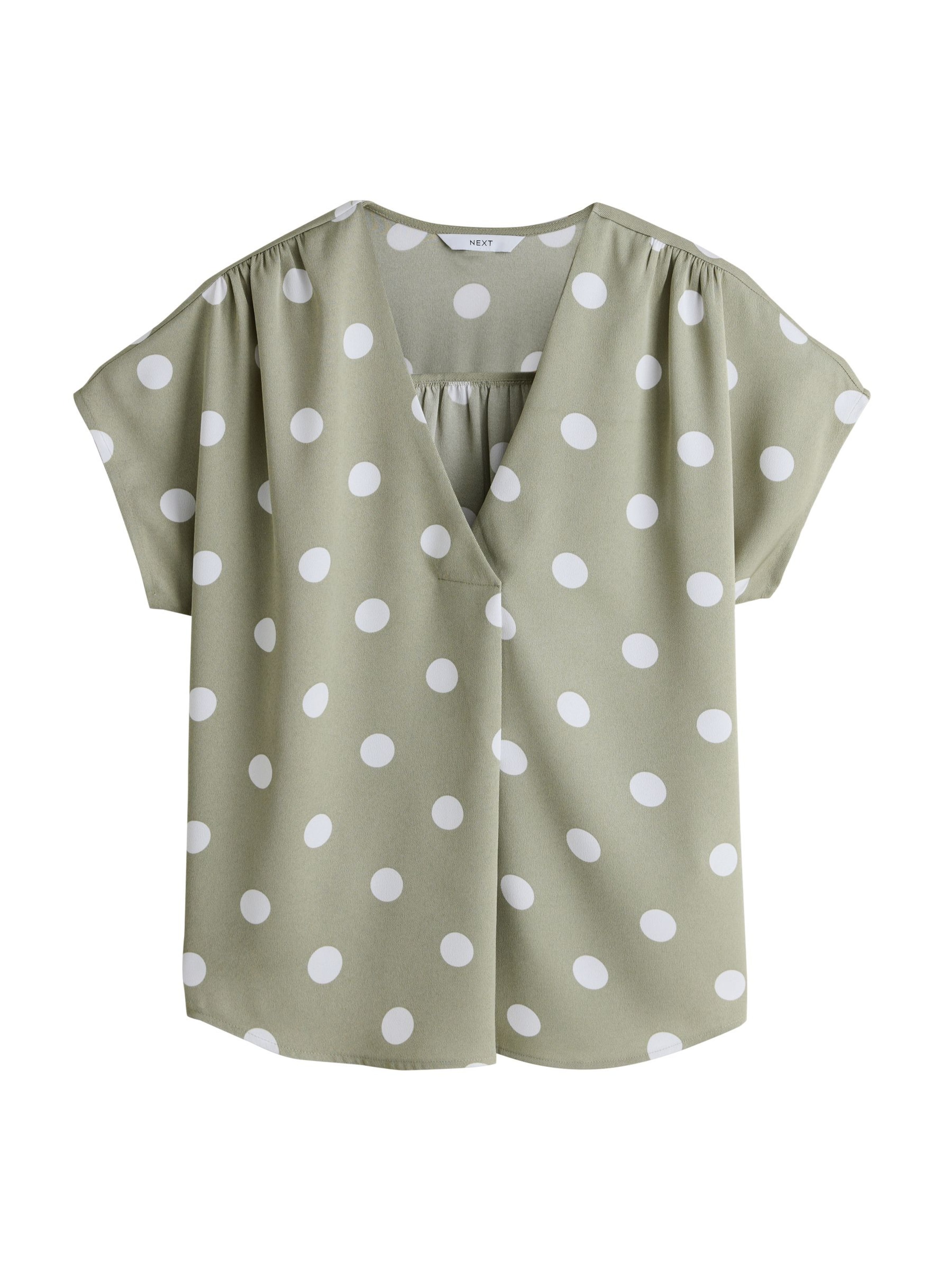Next - Blusa em verde: frente