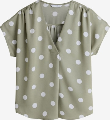 Chemisier Next en vert : devant