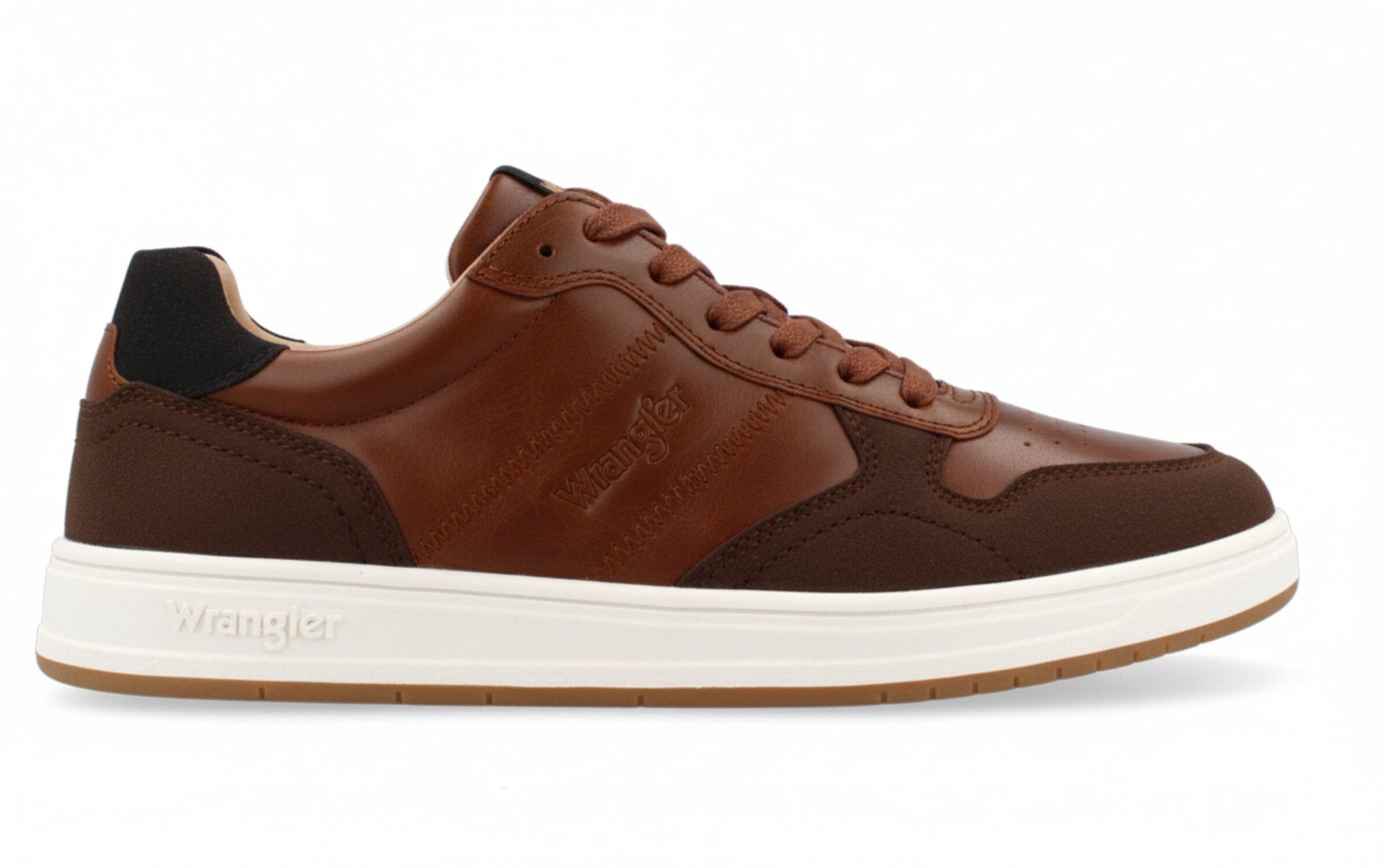 WRANGLER Sneakers in Brown: front