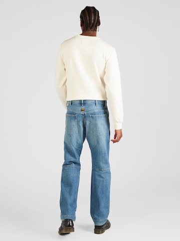 G-Star RAW Regular Pressveckade jeans i blå