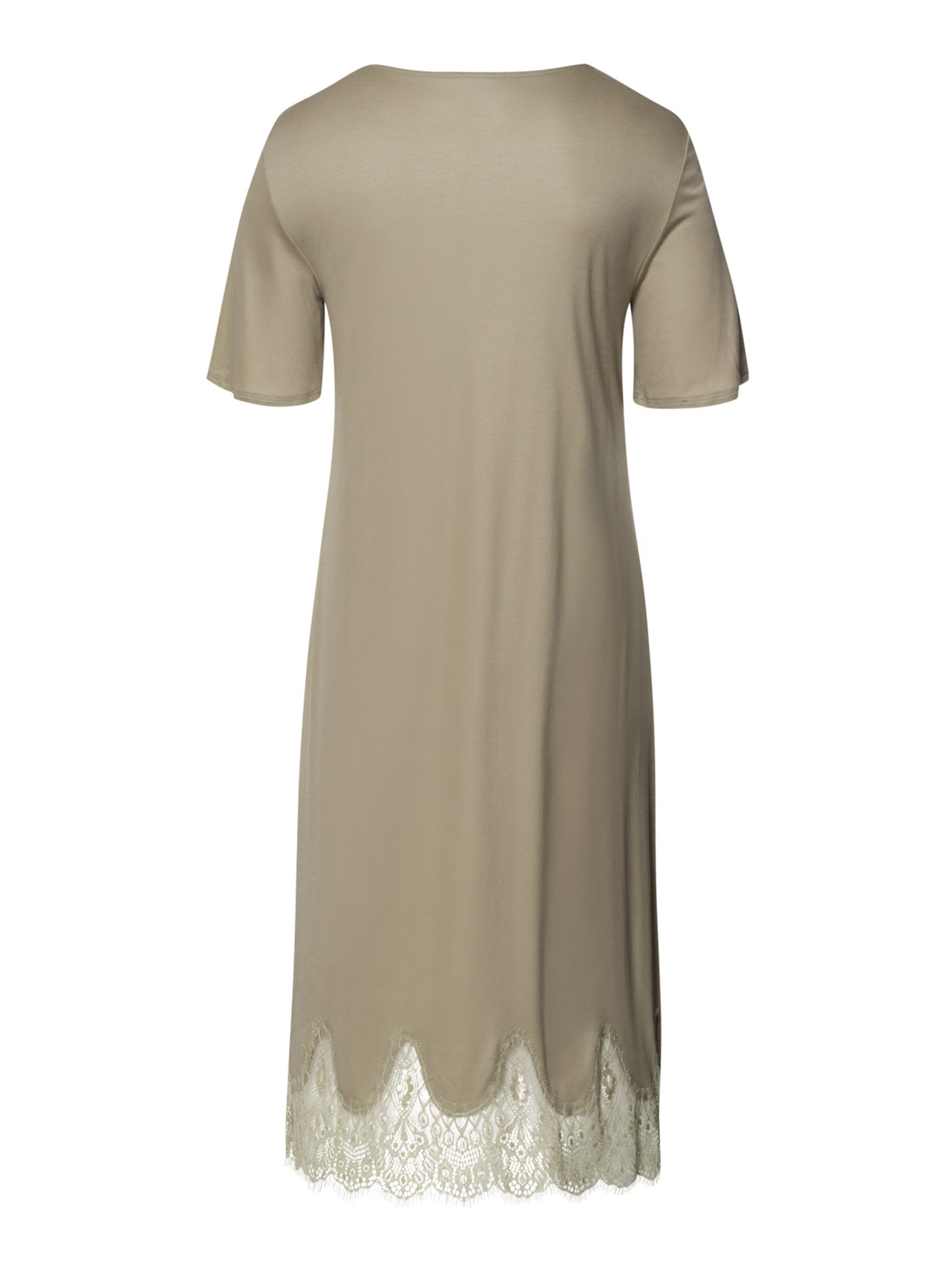 Hanro Nachthemd ' Melia ' in Braun