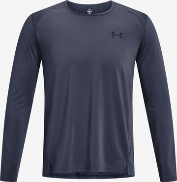 T-Shirt fonctionnel UNDER ARMOUR en bleu : devant