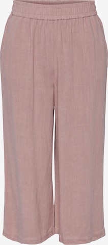 PIECES Trousers 'Vinsty' in Pink: front