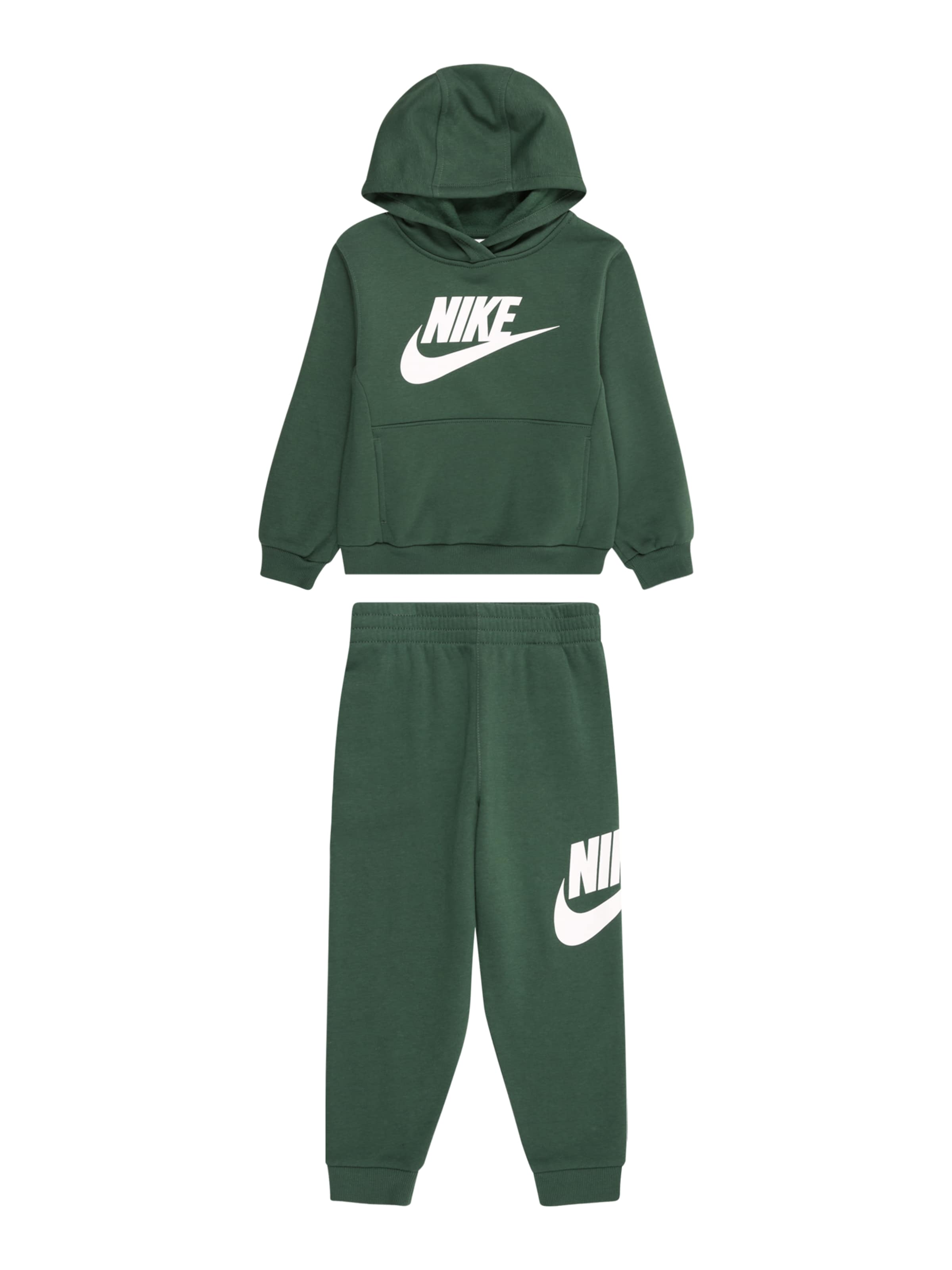 Nike Sportswear Костюм для бега 'CLUB FLEECE' в Зеленый: спереди