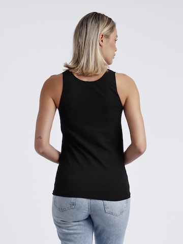 admas - Top 'ADMAS Camiseta Sin Mangas Escote Guipur para Mujer' en negro