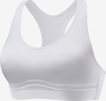 LASCANA ACTIVE Бюстье Бюстгальтер в Белый: спереди