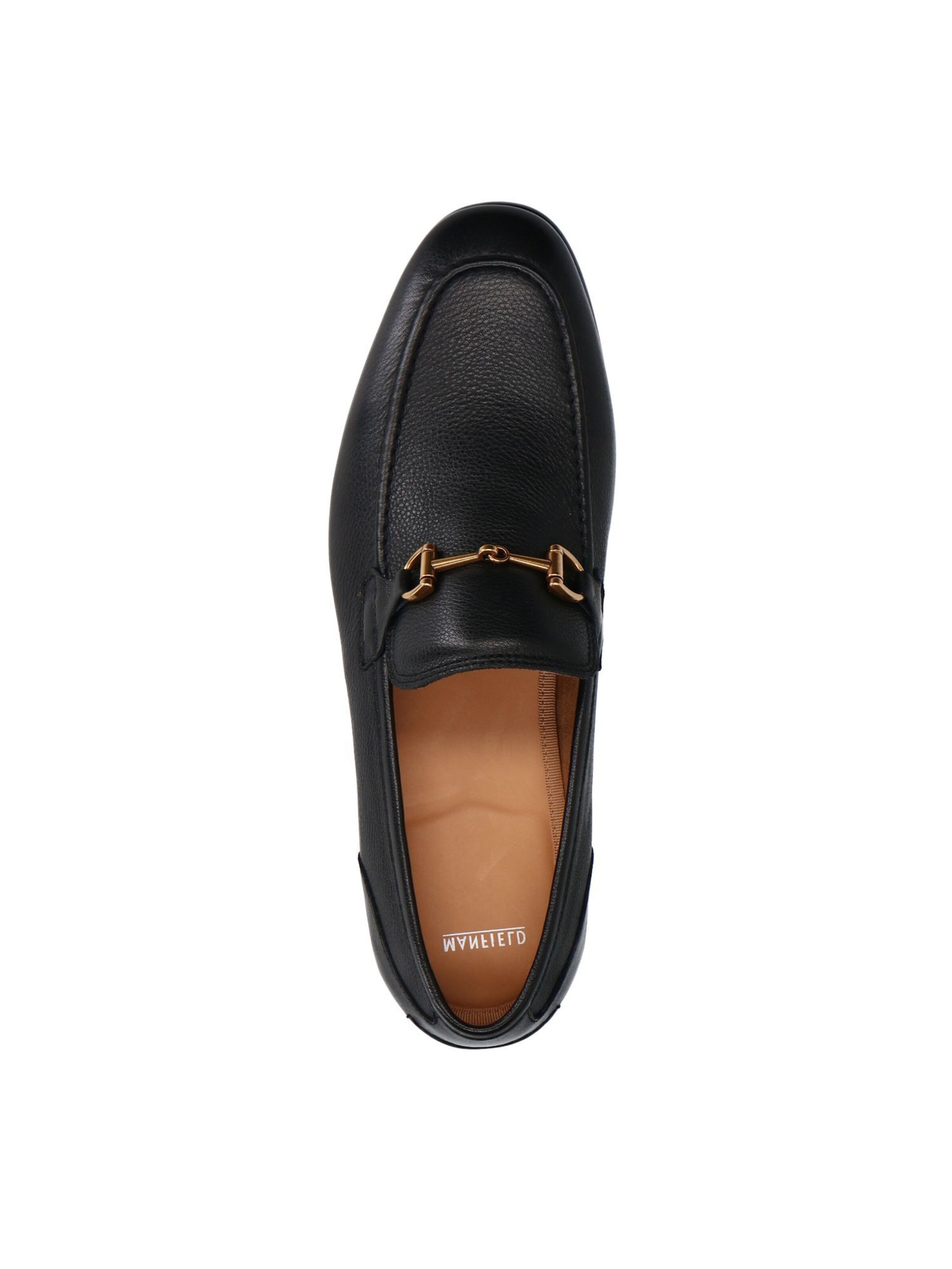 MANFIELD Slipper in Schwarz