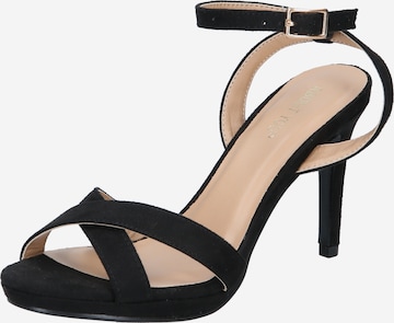 ABOUT YOU - Zapatos con plataforma 'Nia' en negro: frente