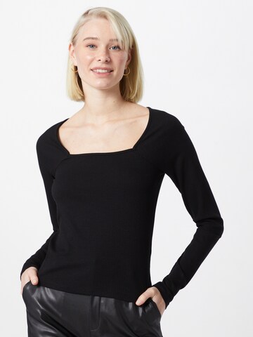 Noisy may Shirt 'Nicoline' in Schwarz: predná strana