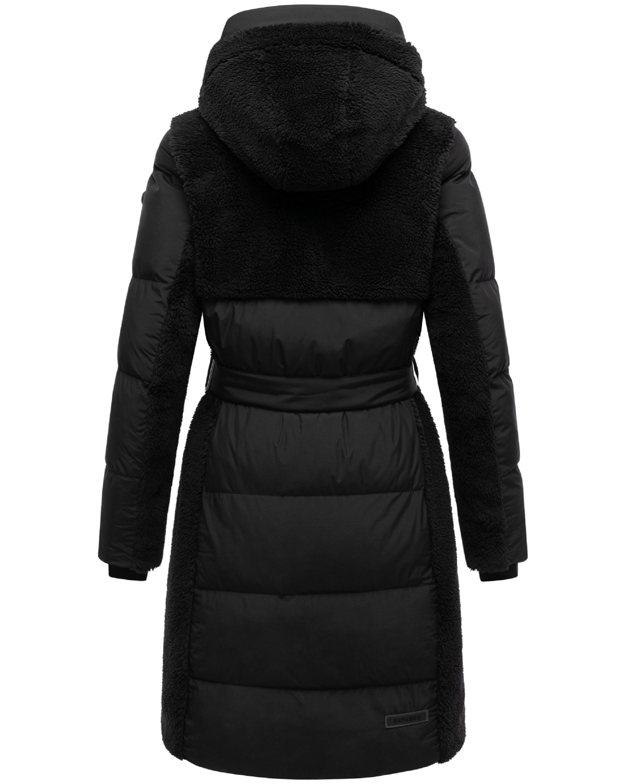 Palton de iarnă de la NAVAHOO pe negru