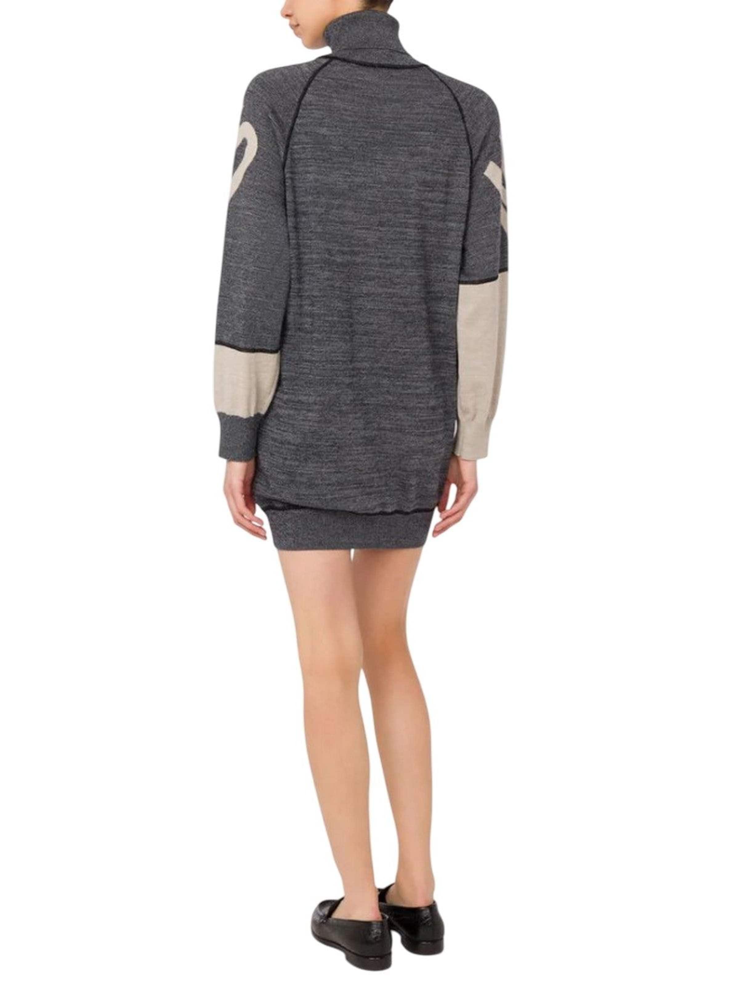 MOSCHINO Strickkleid‌‌‌‌ in Grau