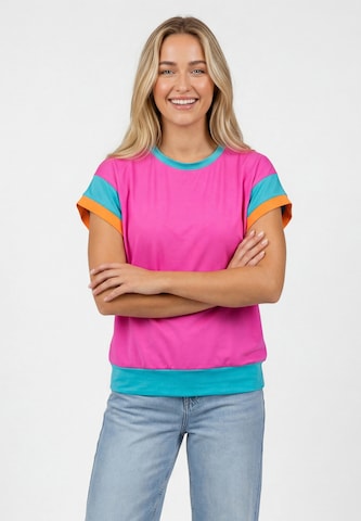 MYMO Blouse in Pink: front