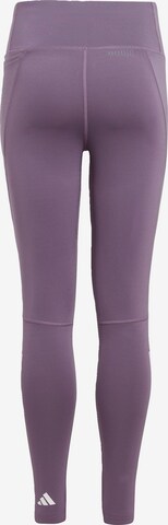 ADIDAS SPORTSWEAR Skinny Workout Pants in Purple