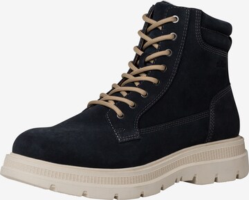 s.Oliver Veterboots in Blauw: voorkant