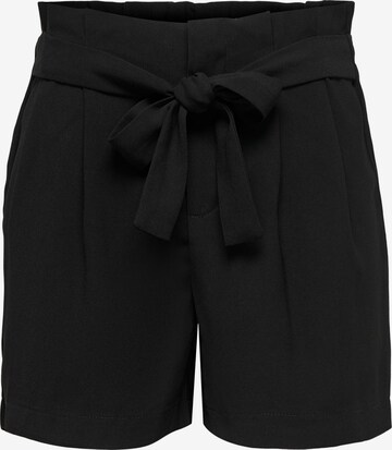 Pantaloni con pieghe 'New Florence' di ONLY in nero: frontale