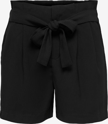 ONLY Regular Pleat-Front Pants 'New Florence' in Black: front