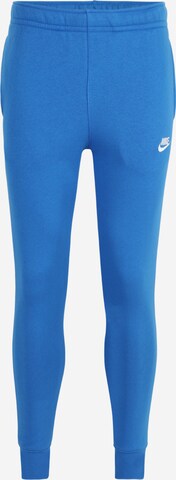 Pantaloni 'Club Fleece' di Nike Sportswear in blu: frontale