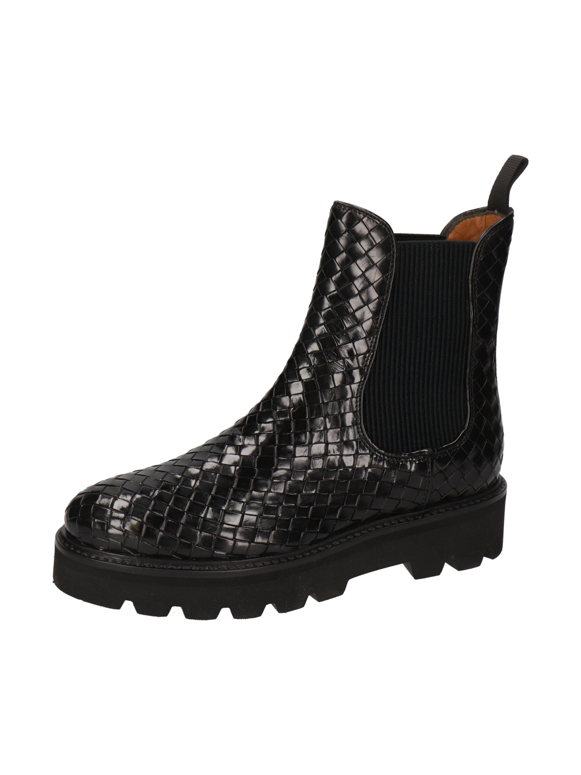 MELVIN & HAMILTON Booties 'Leonie 5' in Black: front