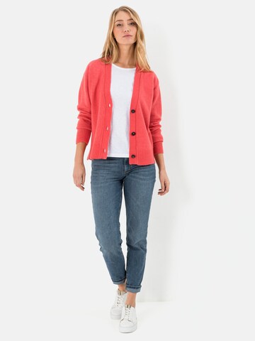 CAMEL ACTIVE Strickjacke in Rot