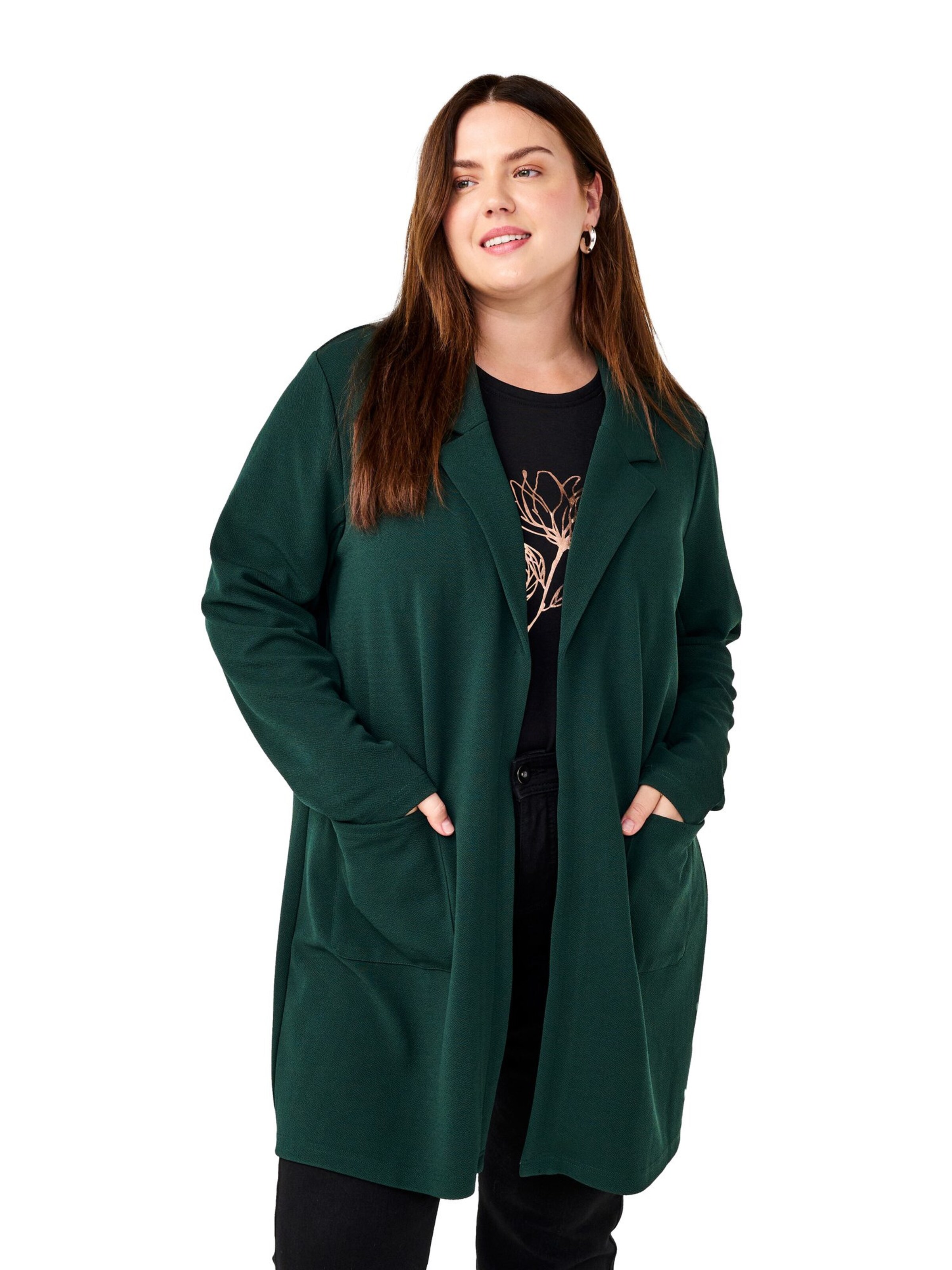 Flash by Zizzi Μπλέιζερ σε πράσινο