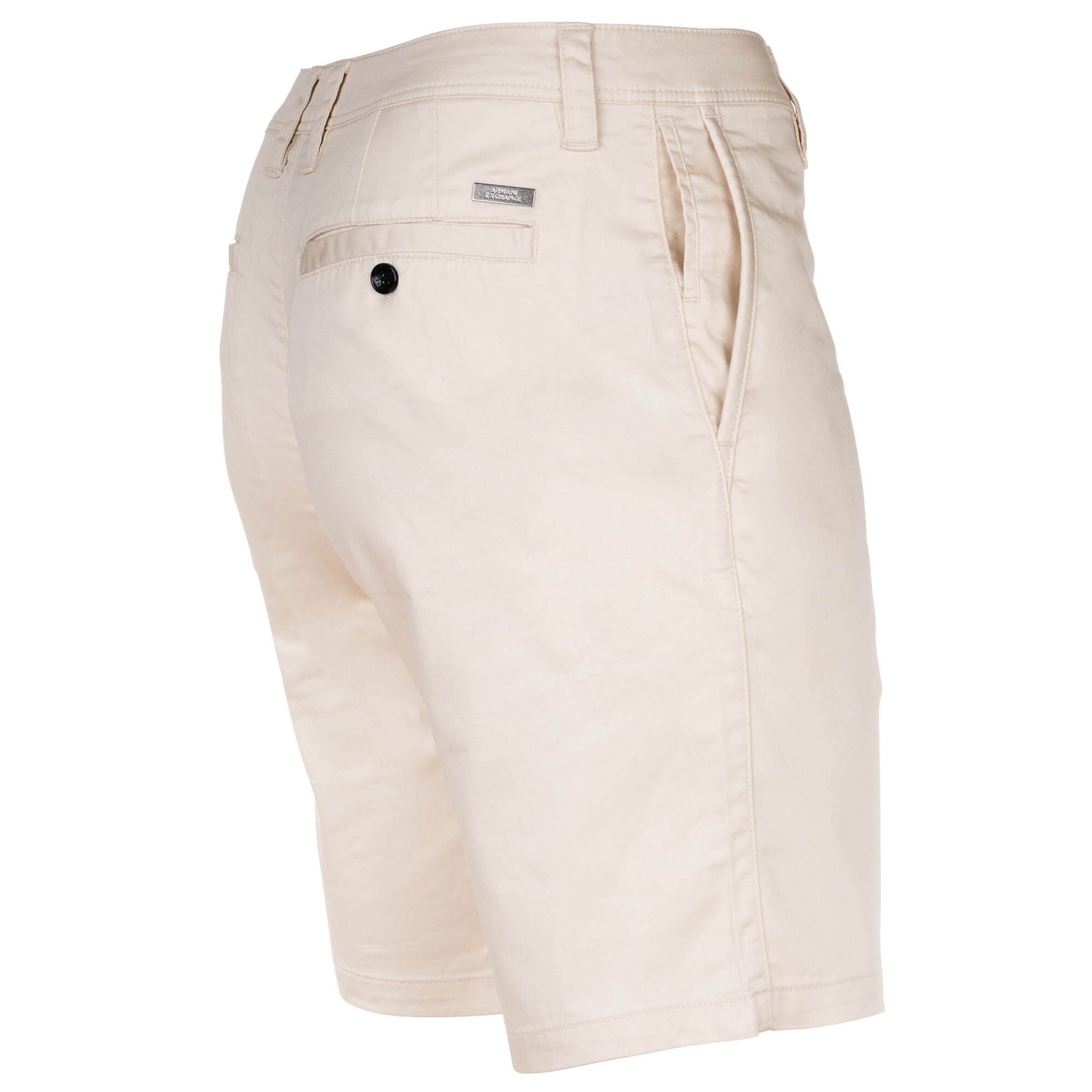 ARMANI EXCHANGE regular Lærredsbukser i beige