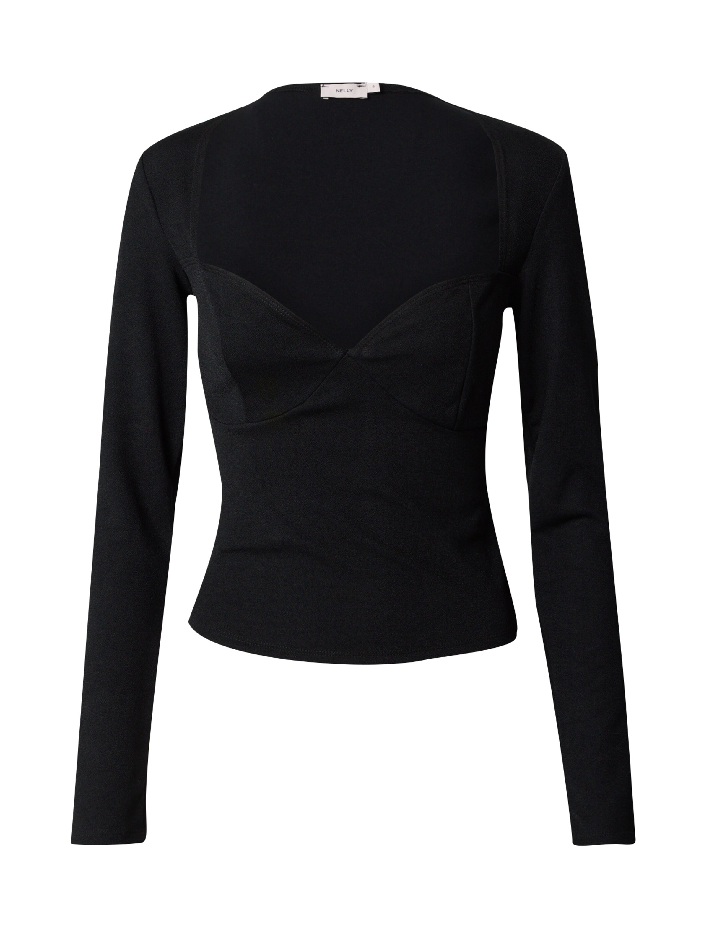 NLY by Nelly T-shirt i svart: framsida