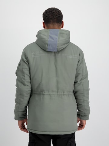 Parka invernale 'N3B Expedition' di ALPHA INDUSTRIES in verde
