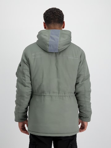 ALPHA INDUSTRIES Winter Parka 'N3B Expedition' in Green