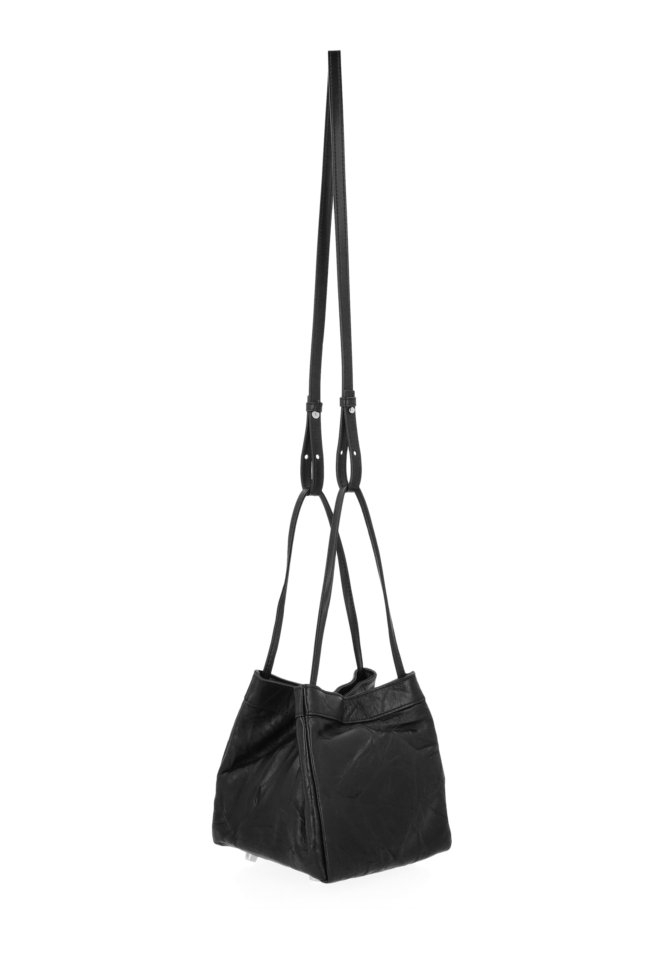 faina Schultertasche in Schwarz