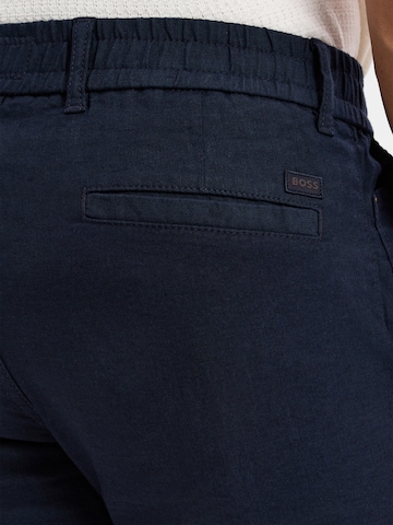 Regular Pantalon chino BOSS en bleu