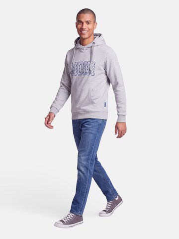 salzhaut Sweatshirt 'Heff' in Grey: side