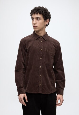 Regular fit Camicia di s.Oliver in marrone: frontale