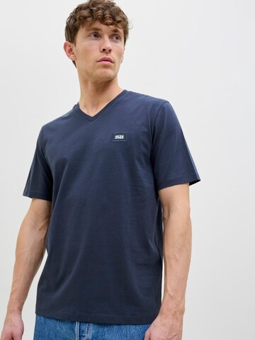 JACK & JONES Tričko 'JCOREACH' – modrá