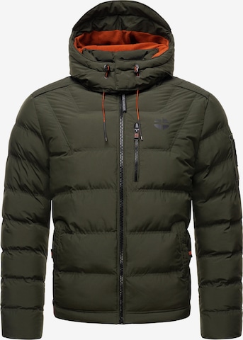 STONE HARBOUR B736 Winterjas voor heren, met capuchon, gewatteerde jas, olijfgroen, L STONE HARBOUR B736 Winterjas voor heren, met capuchon, gewatteerde jas, olijfgroen, L