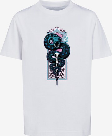 F4NT4STIC Shirt 'Harry Potter Neon Nagini' in Weiß: predná strana