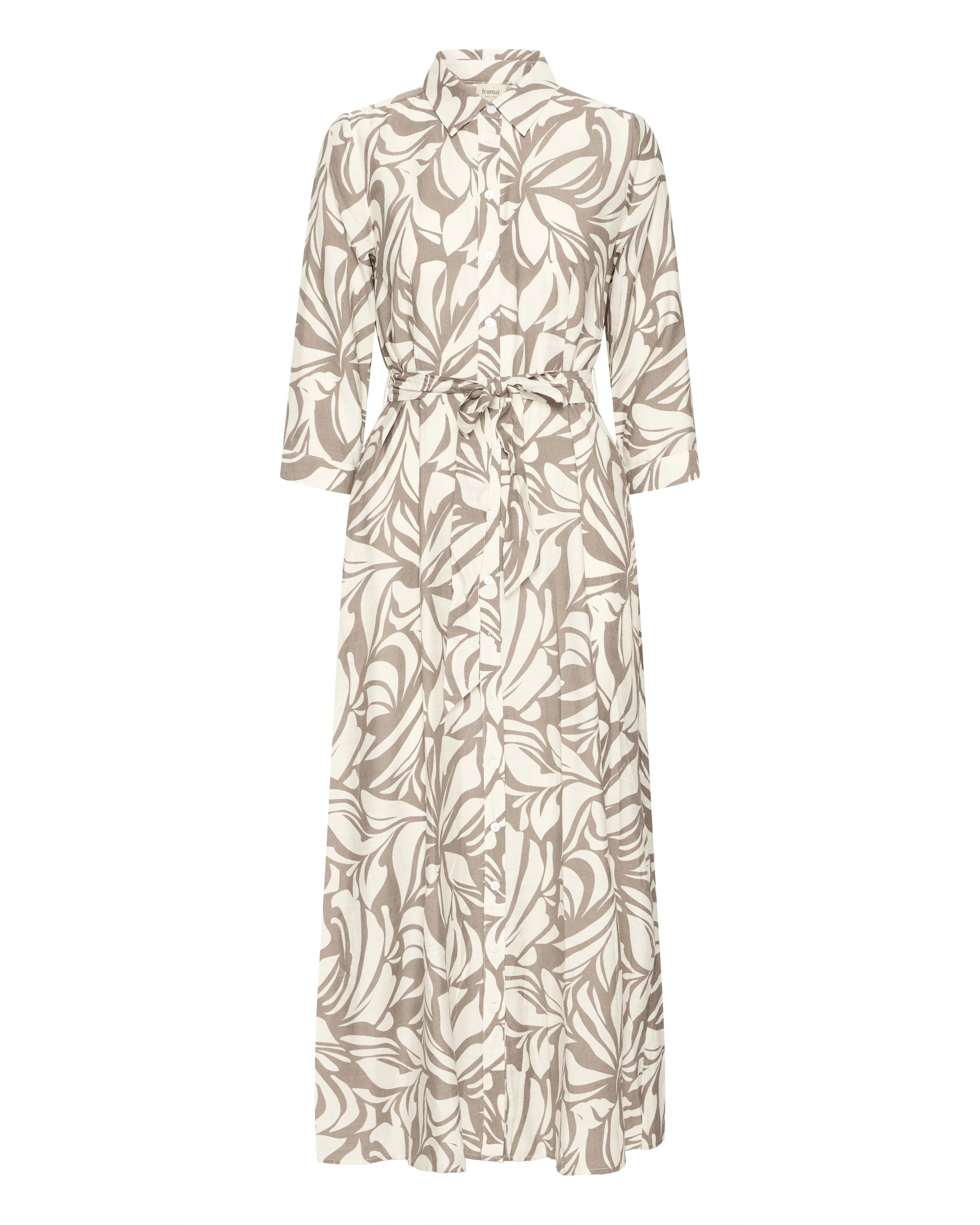 Fransa Blusenkleid 'FRAriana' in Beige: Vorderseite