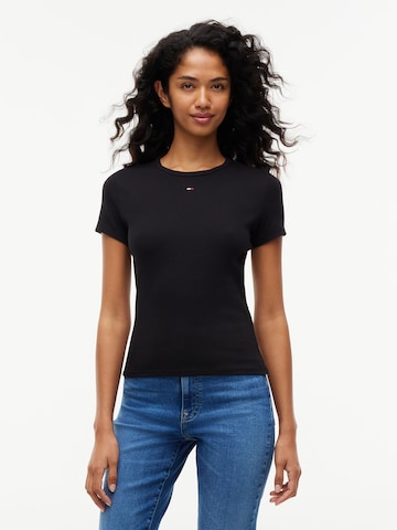 Tommy Jeans Μπλουζάκι 'ESSENTIAL' σε μπλε: μπροστά