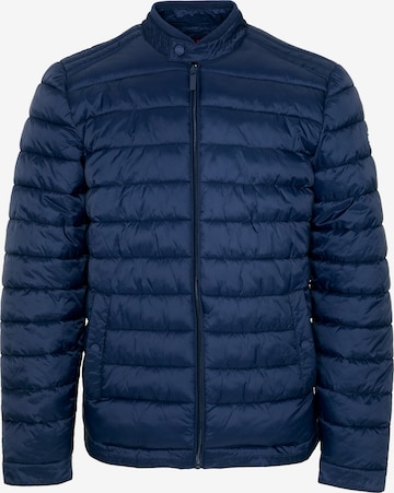 BIG STAR Between-Season Jacket 'KAMILOS' in Blue: front