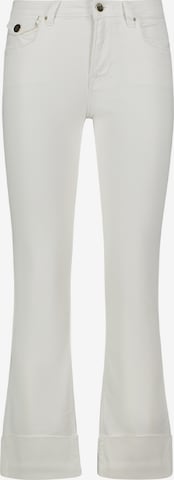 Re_HasH Wide leg Jeans in White: front