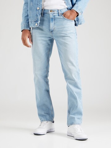 Lee Regular Jeans 'WEST' in Blauw: voorkant