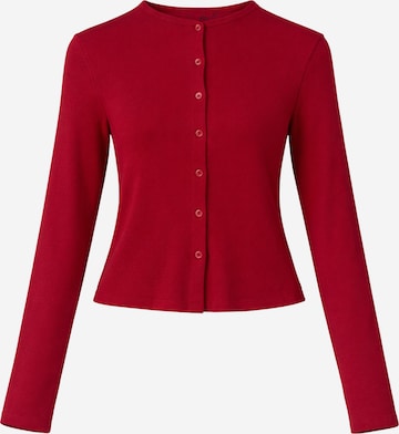 Cardigan BRAVE SOUL en rouge : devant