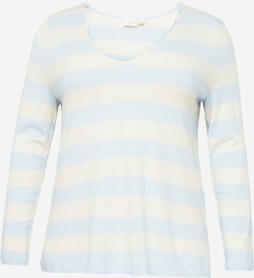 ONLY Carmakoma Sweater 'MELINNA' in Blue: front