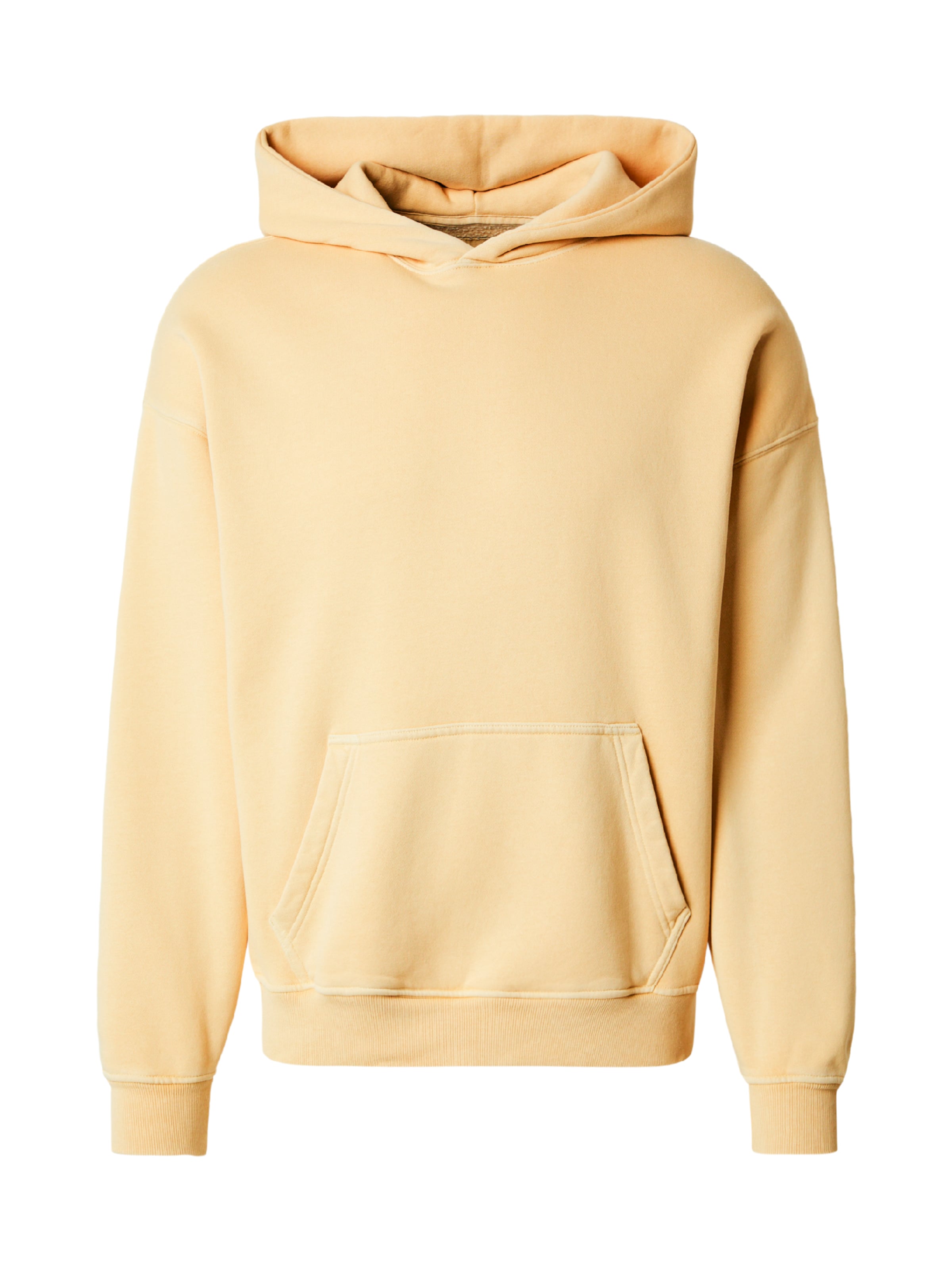 Abercrombie & Fitch Sportisks džemperis 'ESSENTIAL', krāsa - dzeltens, Preces skats