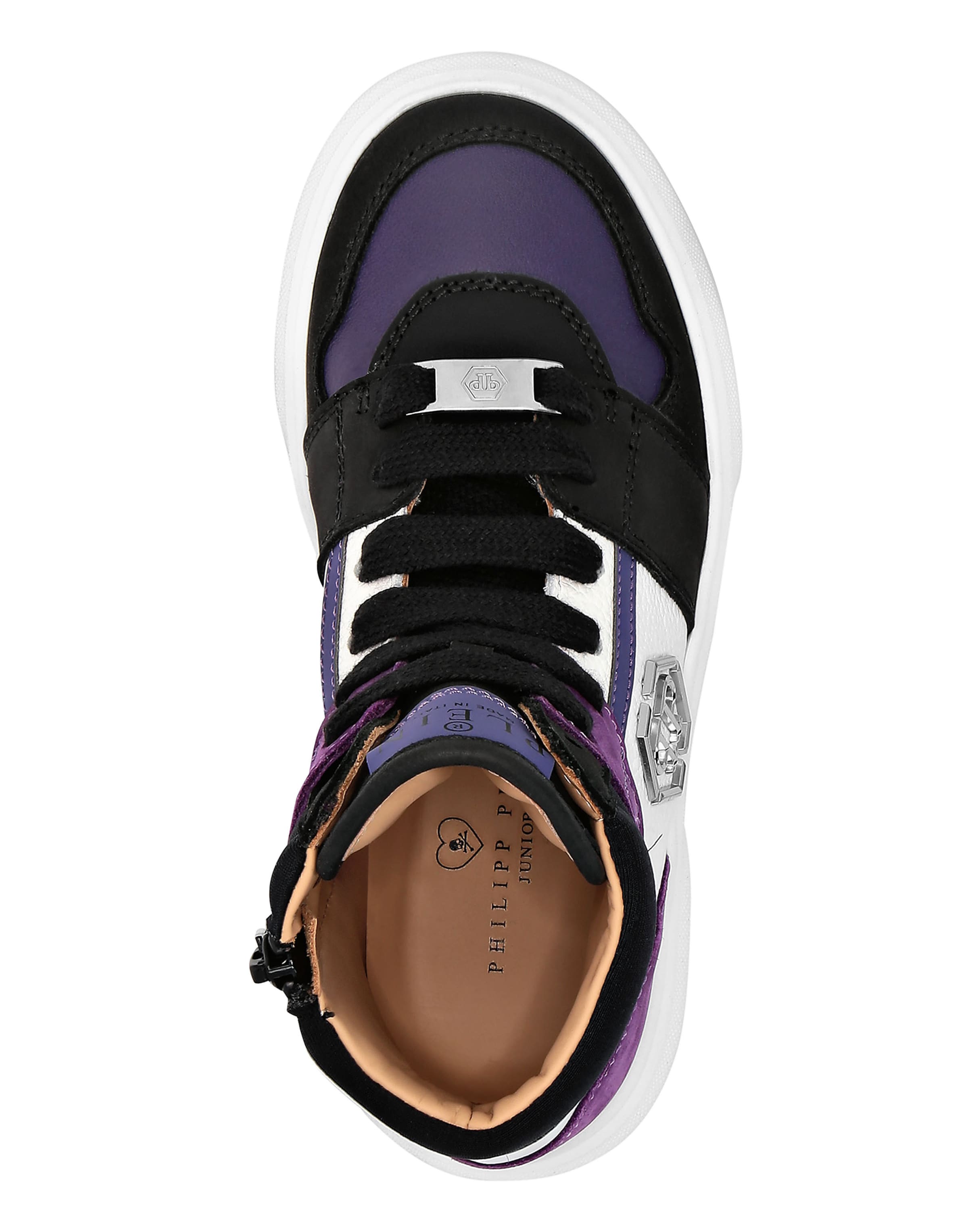 Philipp Plein - Zapatillas deportivas 'Hexagon' en lila