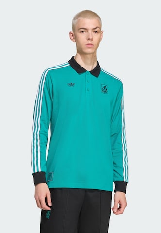 T-Shirt fonctionnel 'Liverpool FC Terrace Icons' ADIDAS ORIGINALS en vert : devant