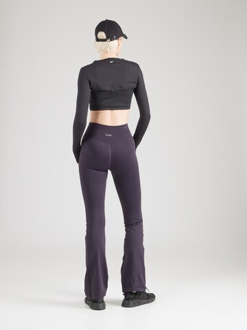 ICANIWILL Flared Sports trousers 'Define' in Grey