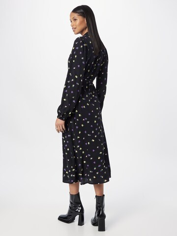 ICHI Shirt Dress 'ELIMA' in Black