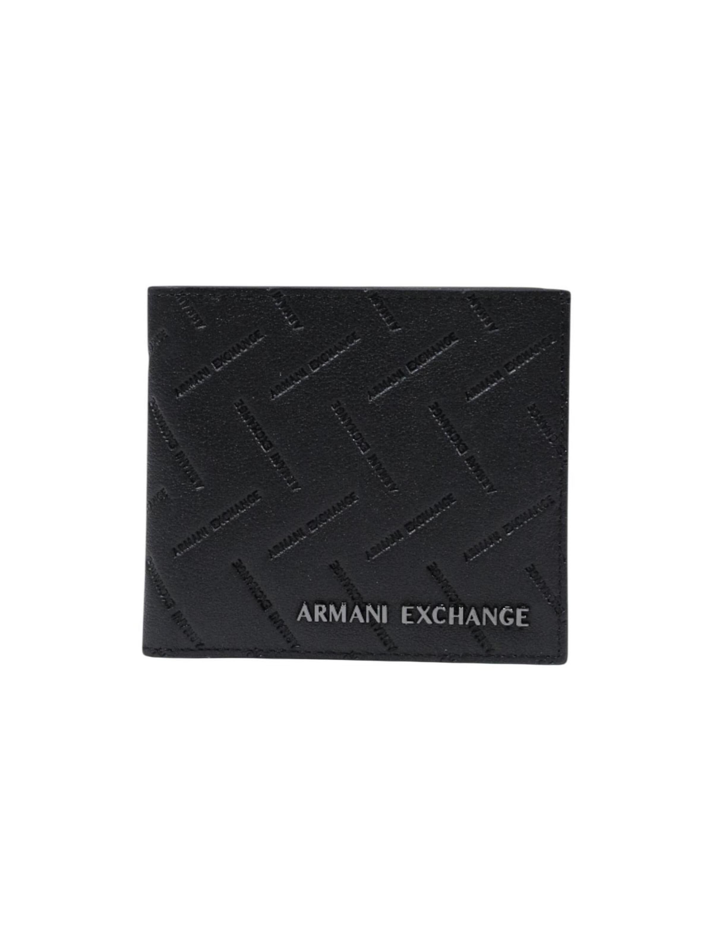 Portamonete 'XM000167 AF27287' di ARMANI EXCHANGE in nero: frontale